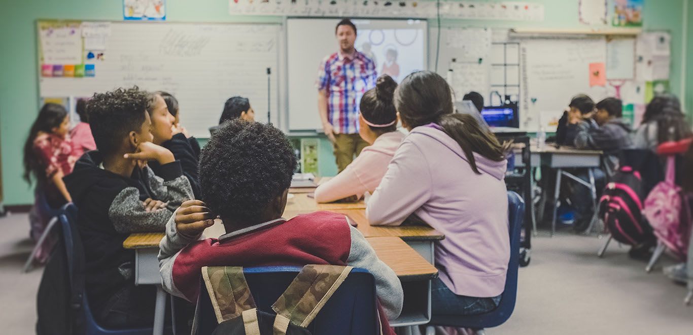 Teaching children in Chile