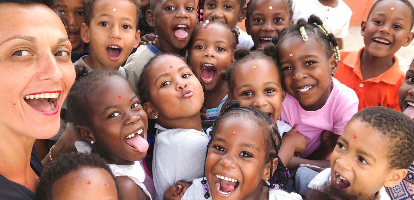 Cape Verde kids in Education Project