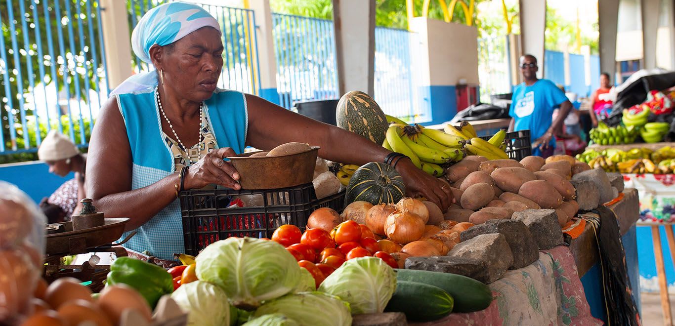Fruit and Vegetable Market in Cape Verde