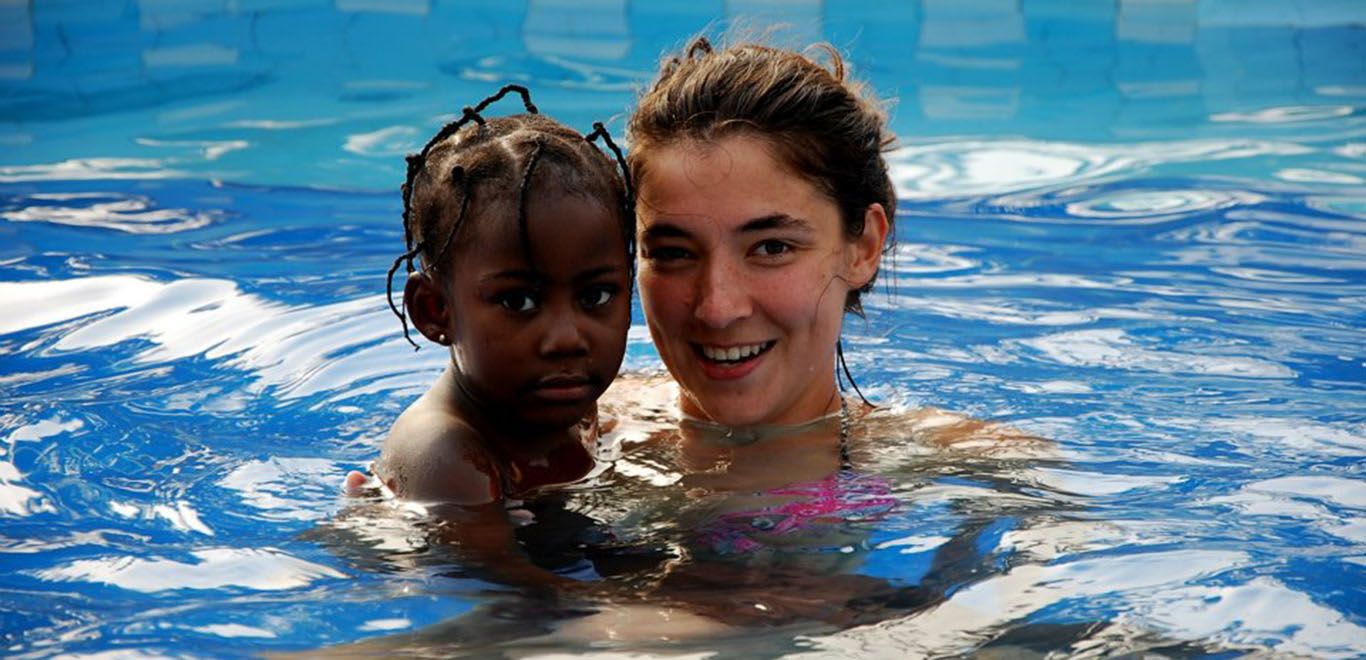 Swimming coaching in Ghana