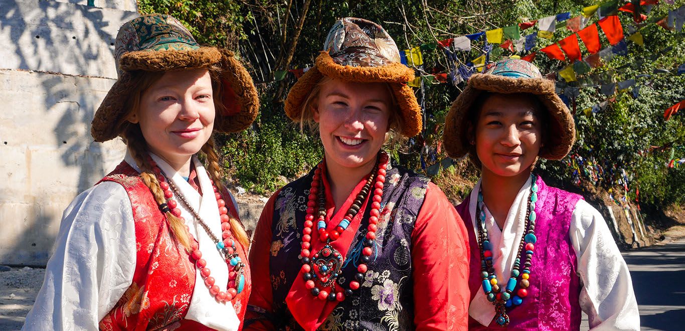Volunteers in Sikkim 