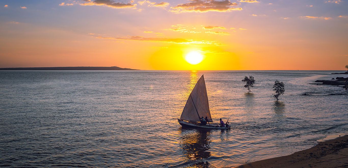 Views off Mahajanga, Madagascar