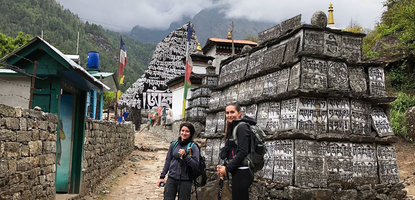 Village in the Himalayas