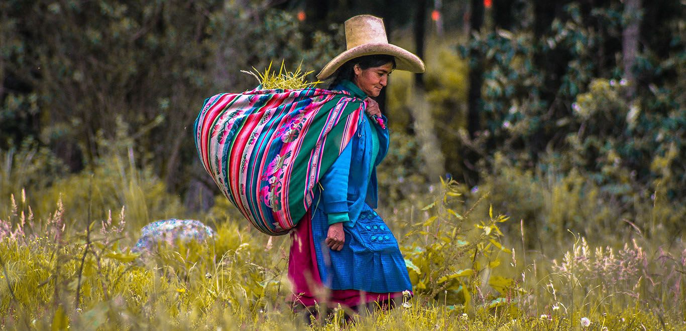 Woman from Cajamarca, Perú