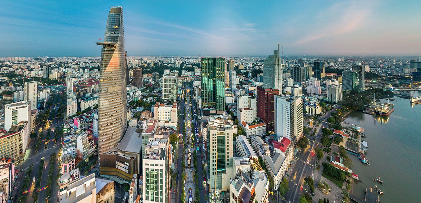 Ho Chi Minh skyline