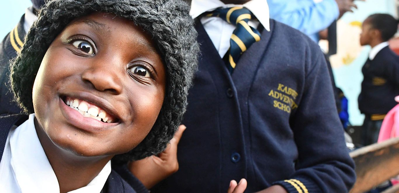 Student in Zambia