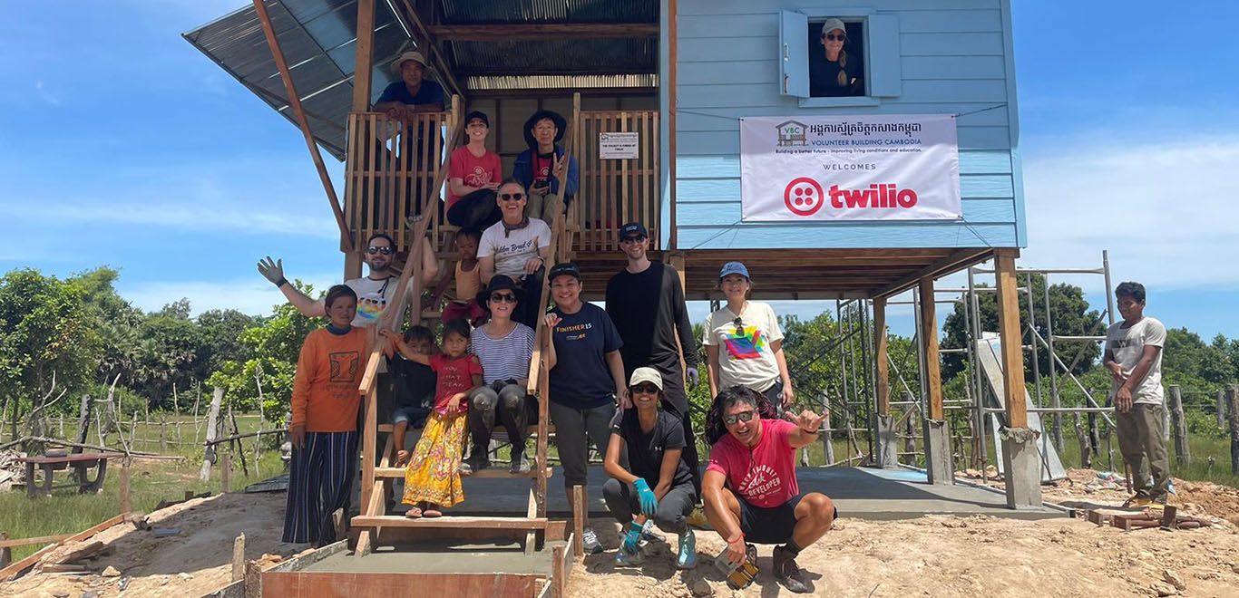 Building Houses in Cambodia