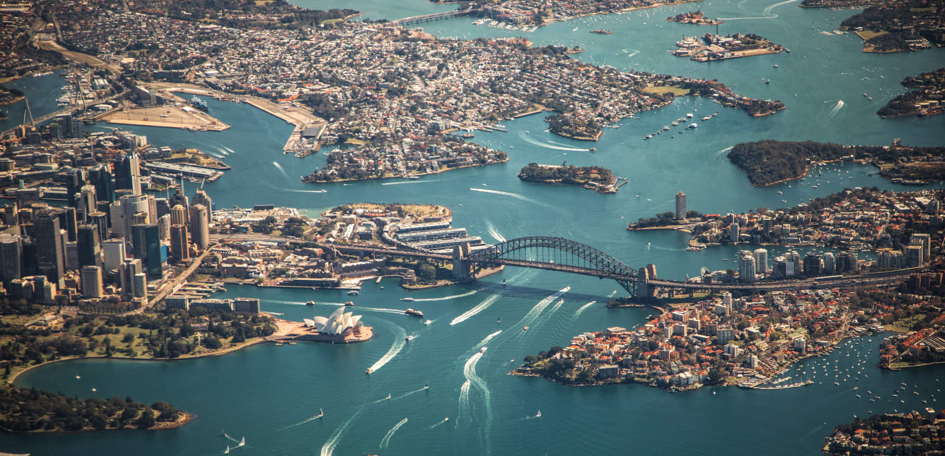 Sydney Harbour from Above