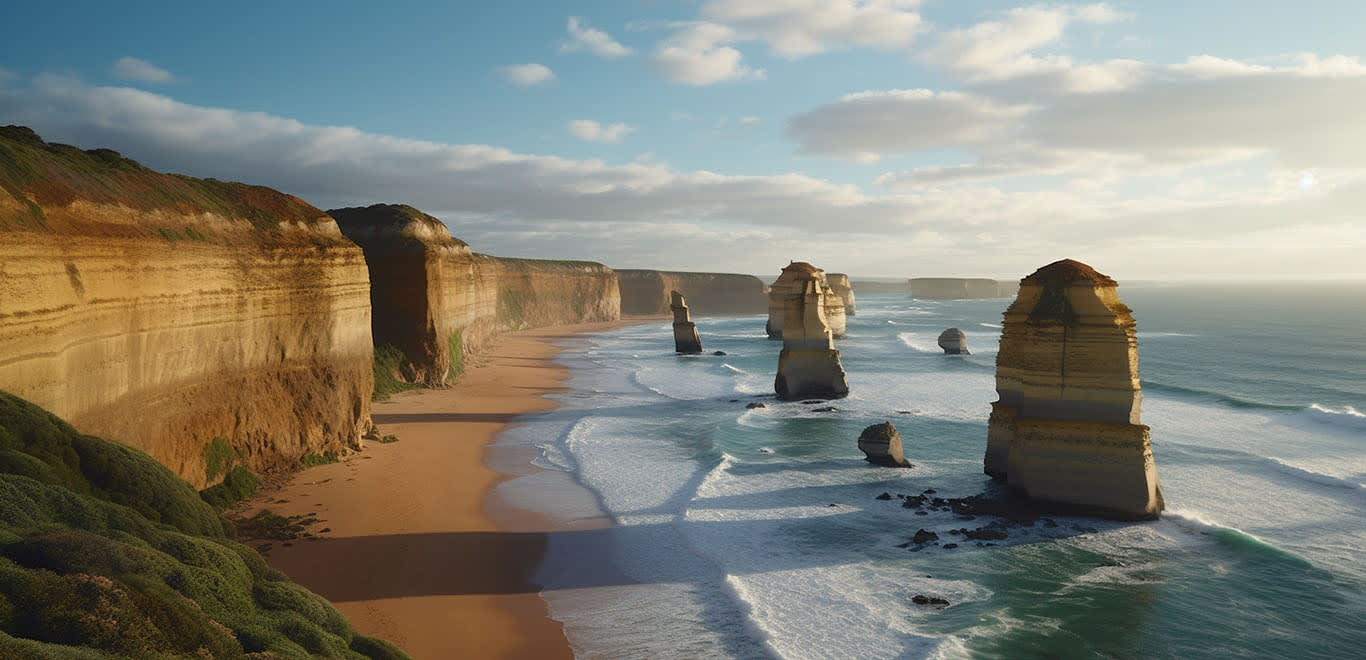 12 Apostles on the great ocean road, Australia