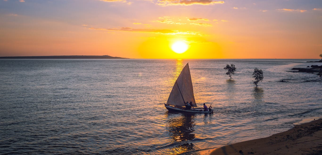 Sunset cruise in Mahajanga, Madagascar