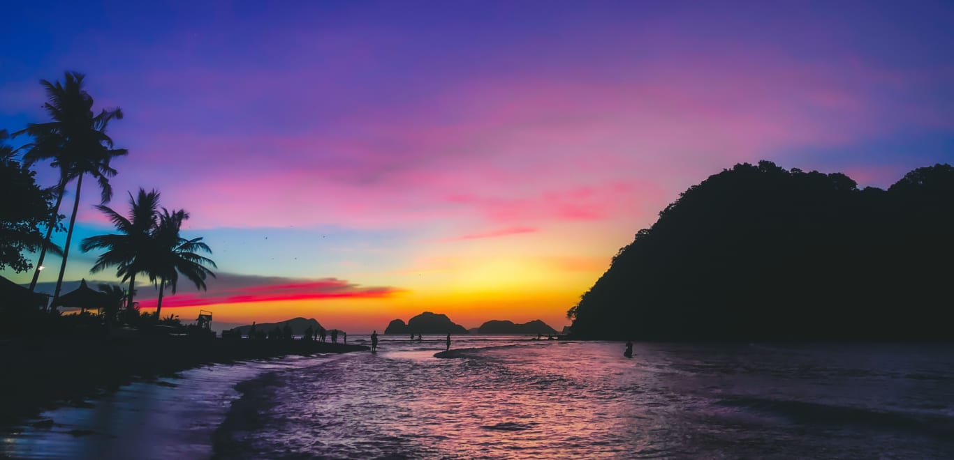 Magical Sunsets in Palawan, Philippines