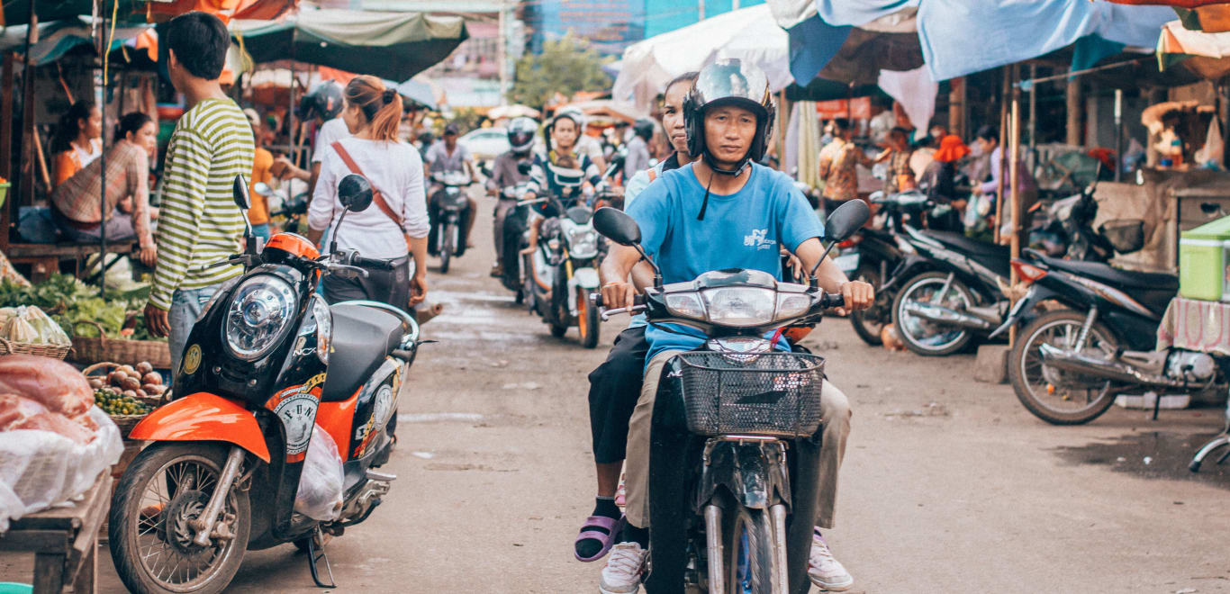 Market in Siem Reap, Cambodia