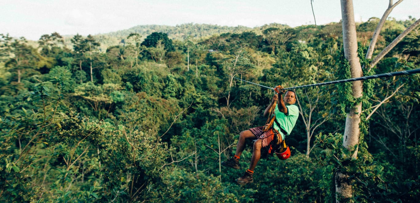 Zip Lining in Costa Rica