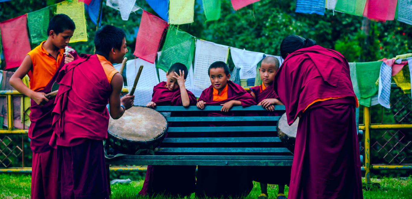 Kids in Sikkim, India