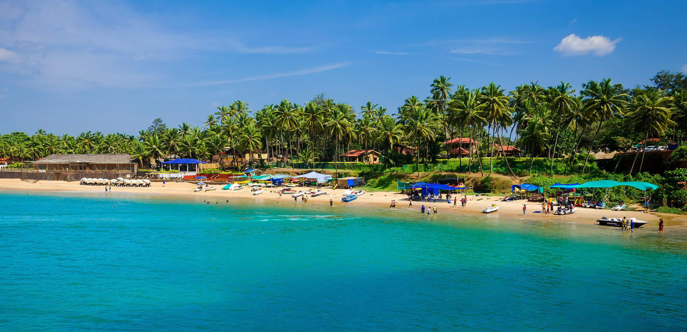 Beach views in Goa, India