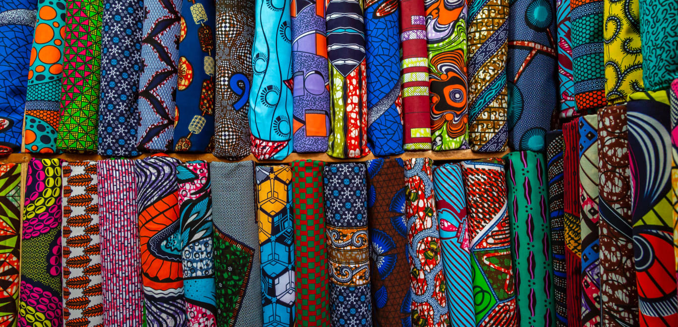 Kitenge fabric in Kenya