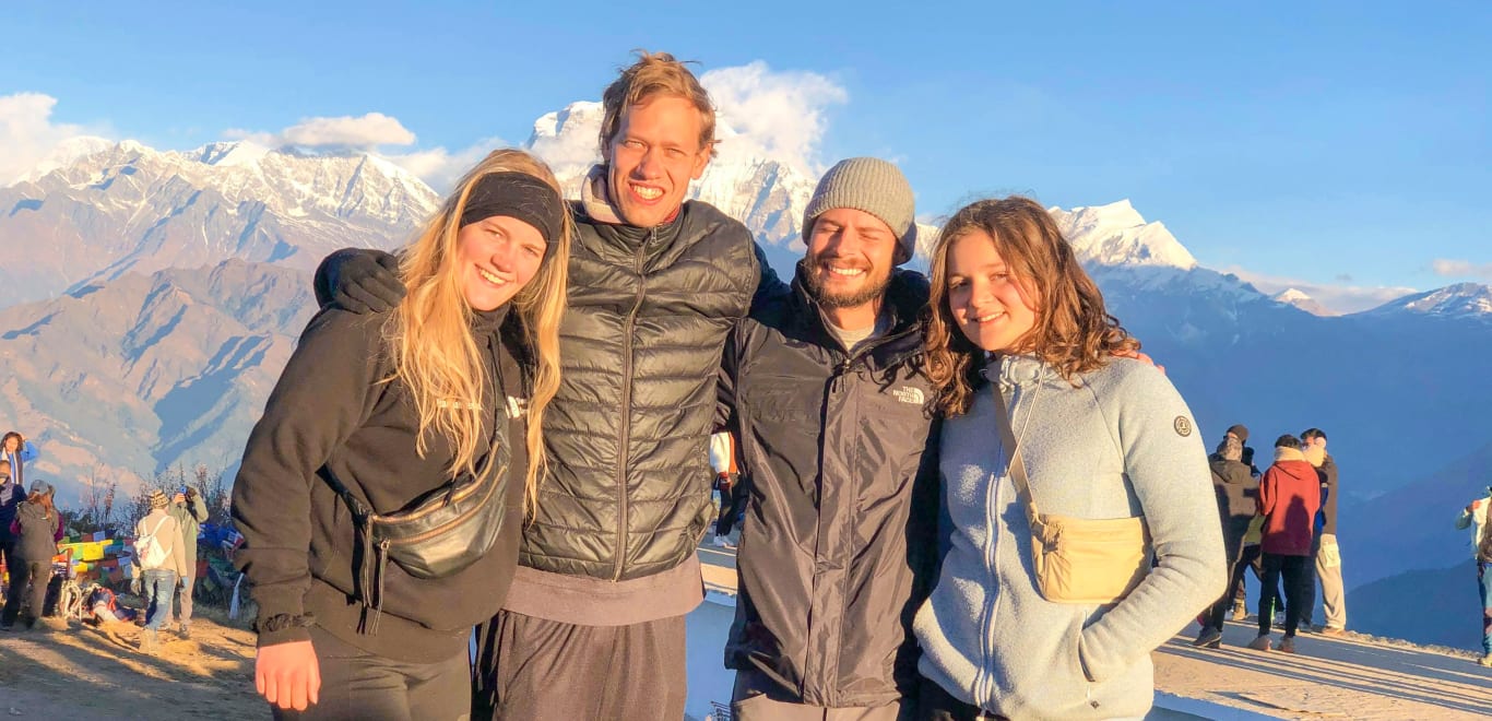 Friends, Poon Hill Trek, Nepal