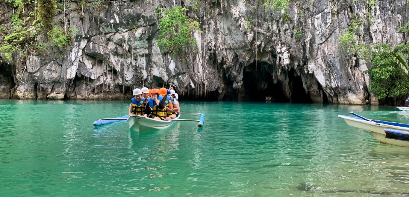 Enchanting underground river of Puerto Princesa in Palawan