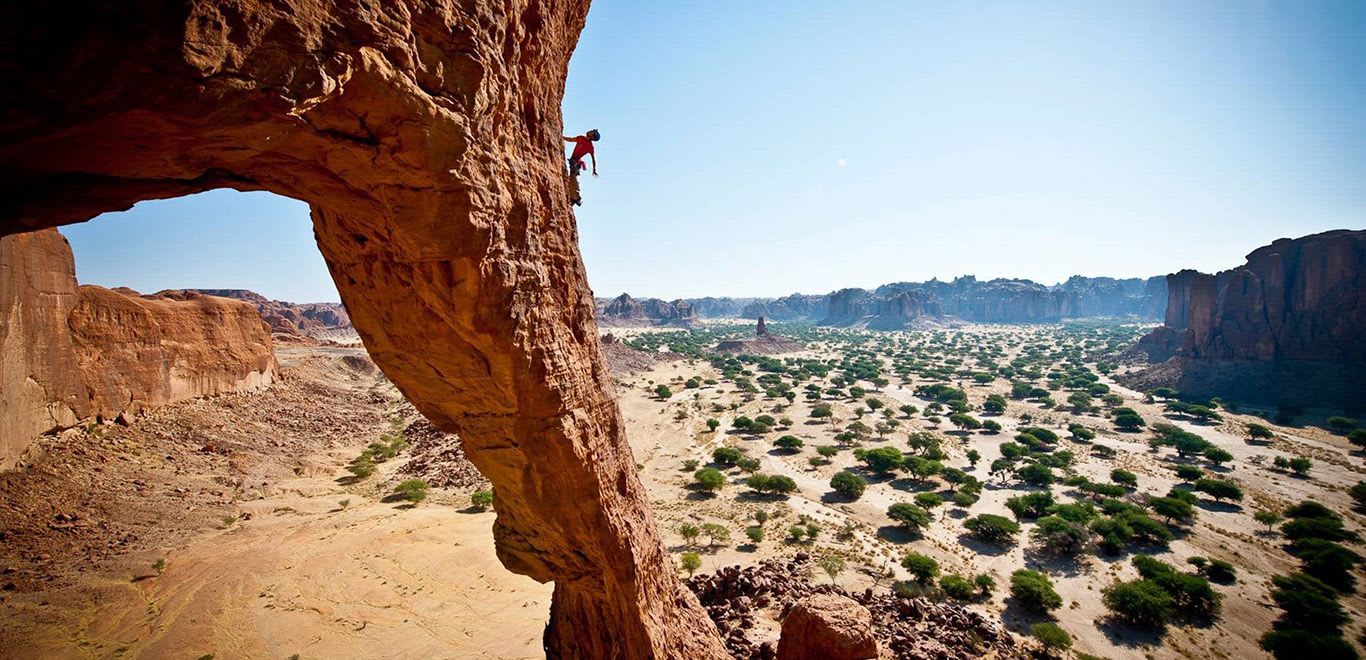 Aloba Arch on the Eledddi Plateau in Chad