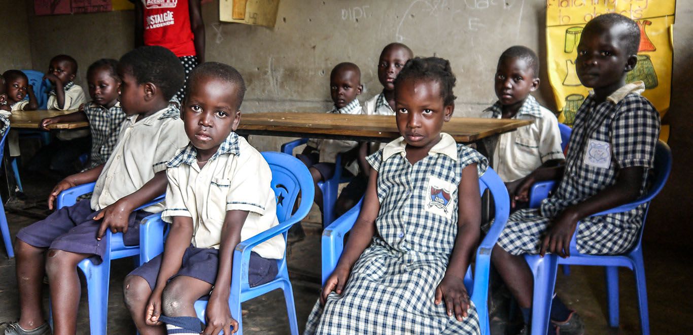 Teaching Kindergarten in Uganda