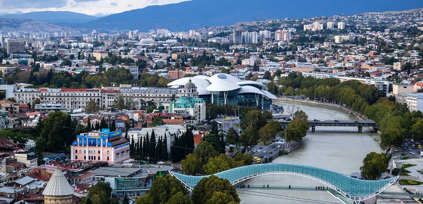 View over Tbilisi, Georgia