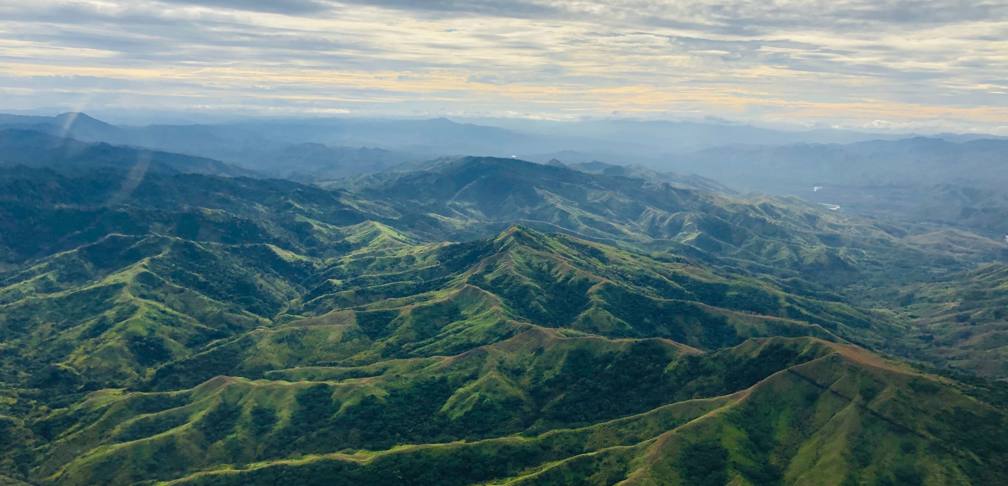 Fiji rugged landscape