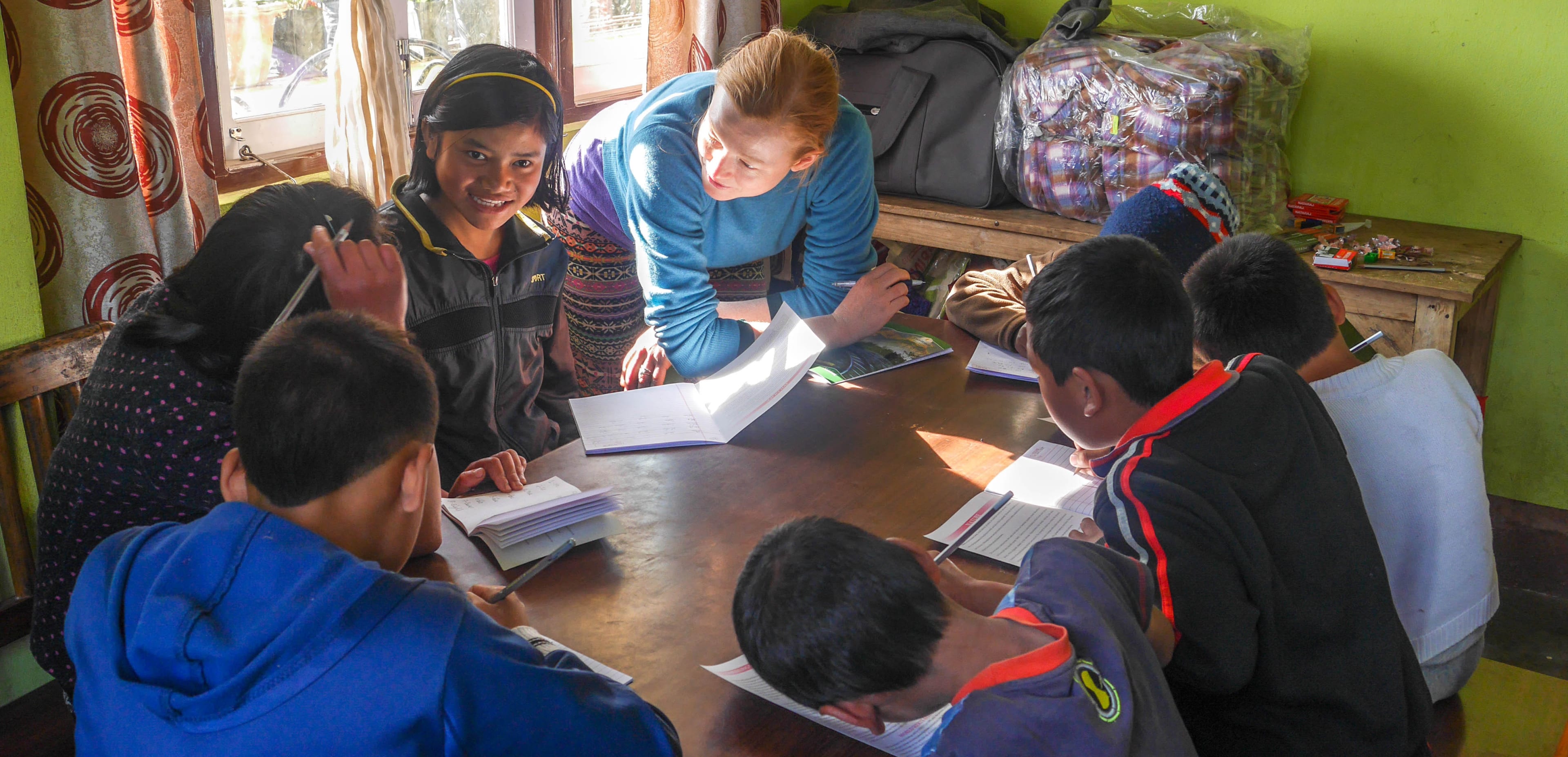 Classroom in Sikkim, India