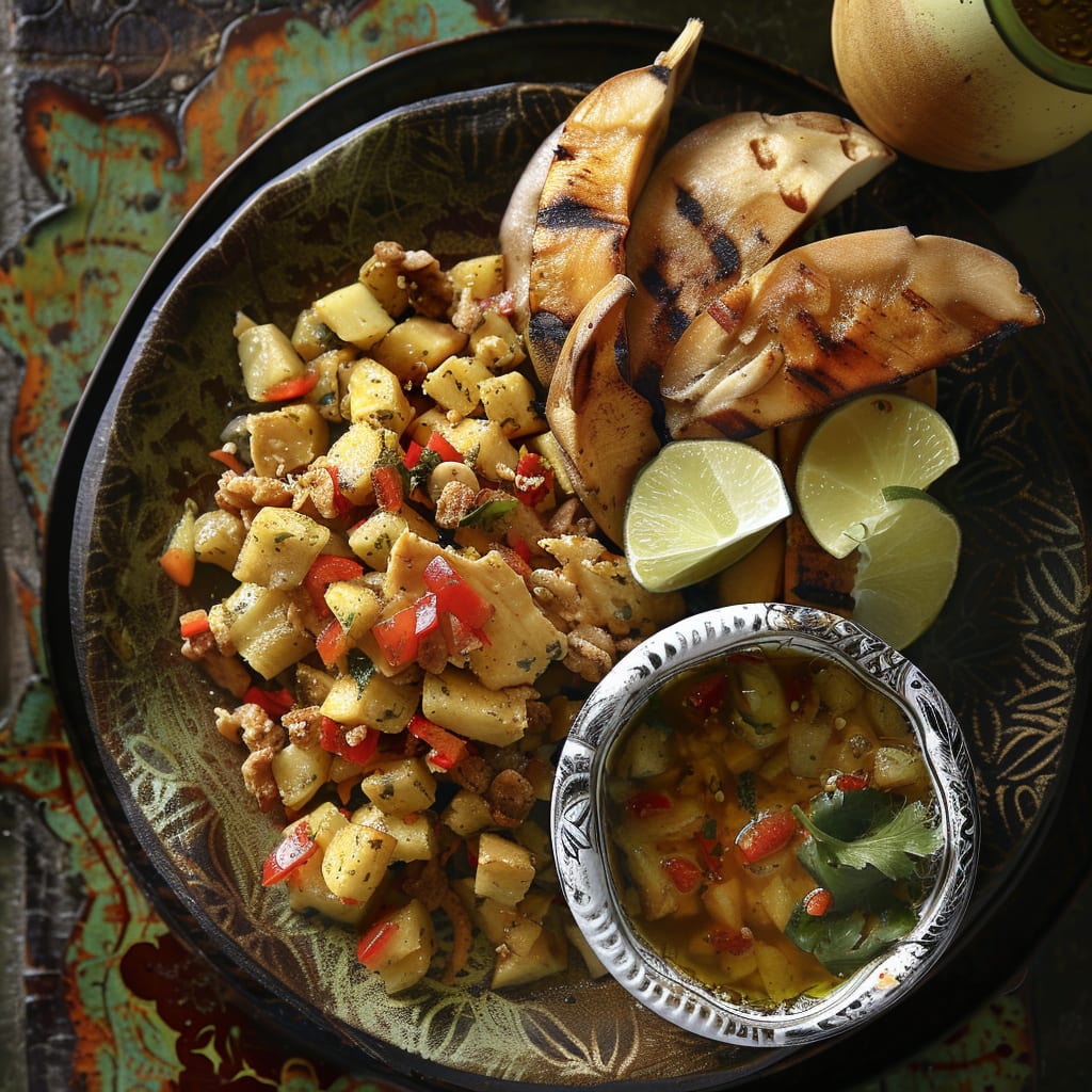 Breadfruit and Saltfish