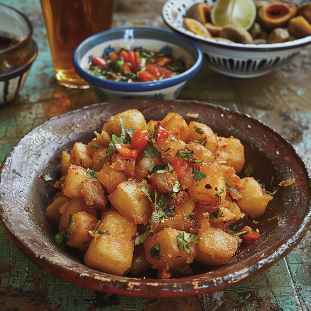 Yuca con Chicharrón