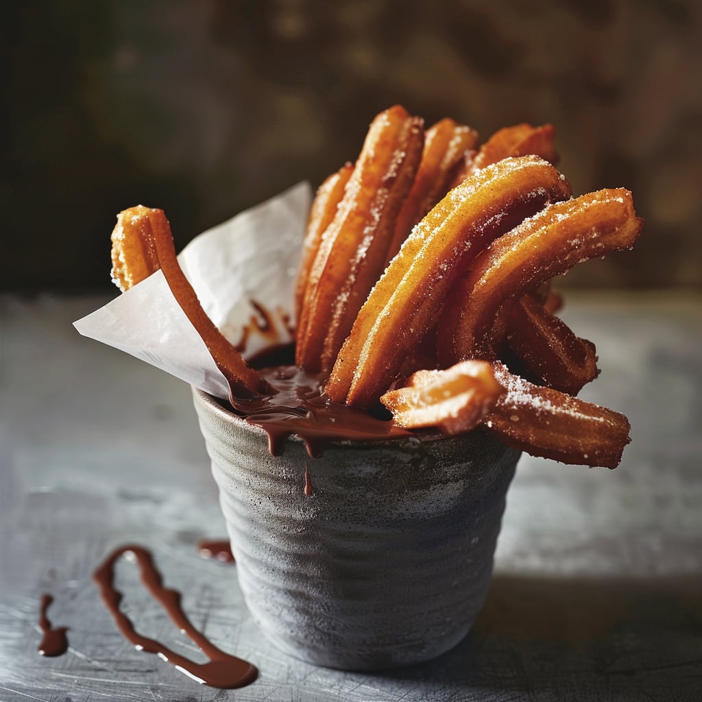 Churros con Chocolate