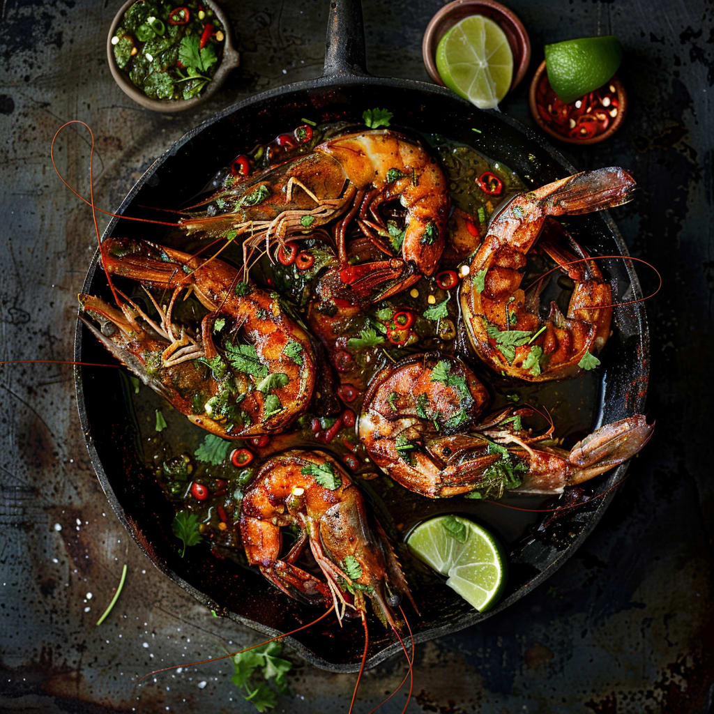 Prawns Mozambique