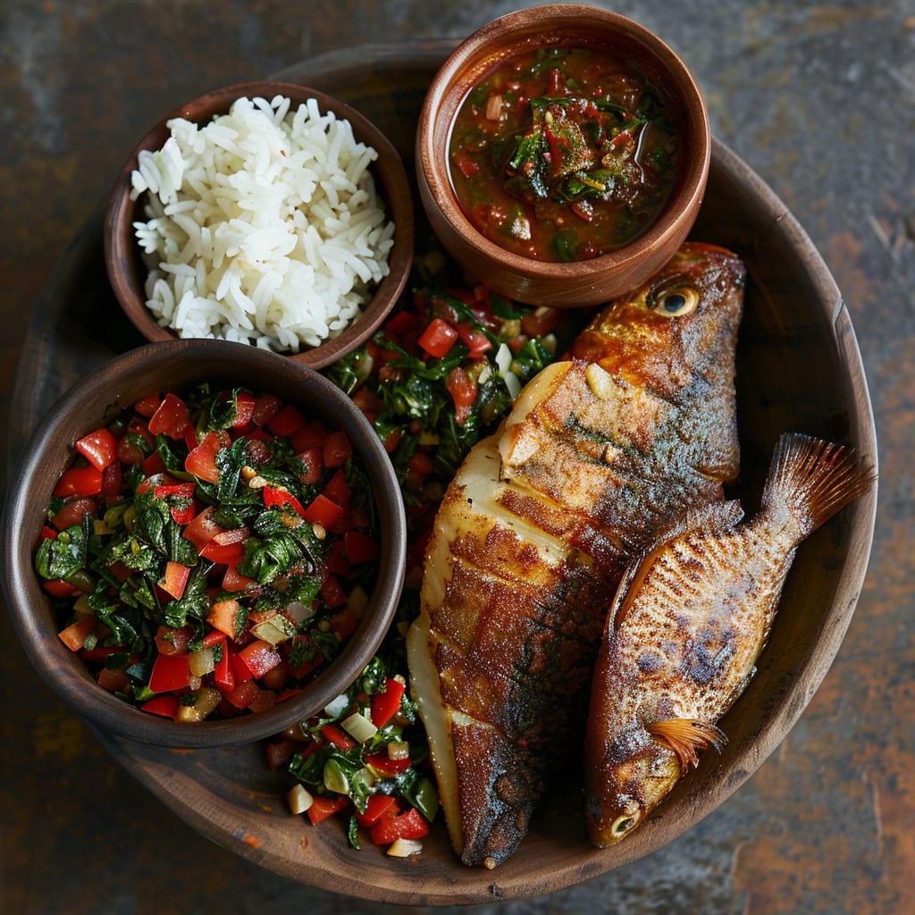 Banku and Tilapia