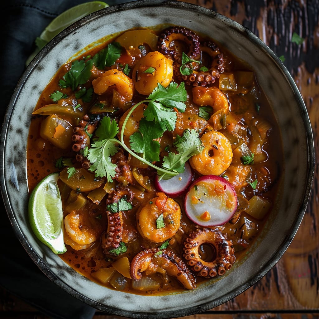 Octopus Curry