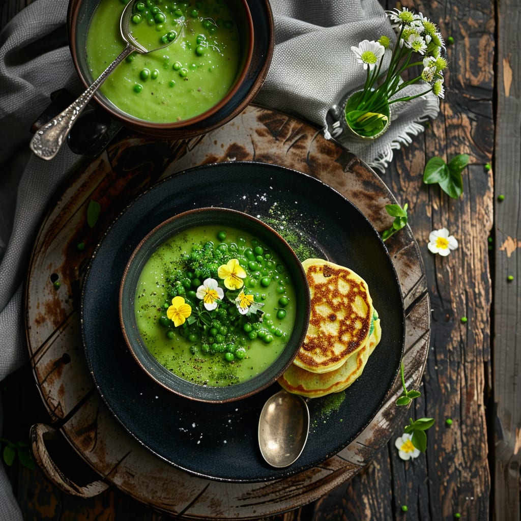 Pea Soup and Pancakes