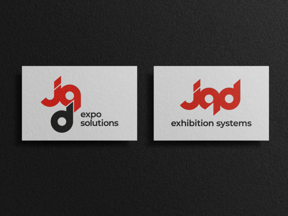 John Gibson Displays identity variations John Gibson Displays new identity variations letterpress printed on business cards