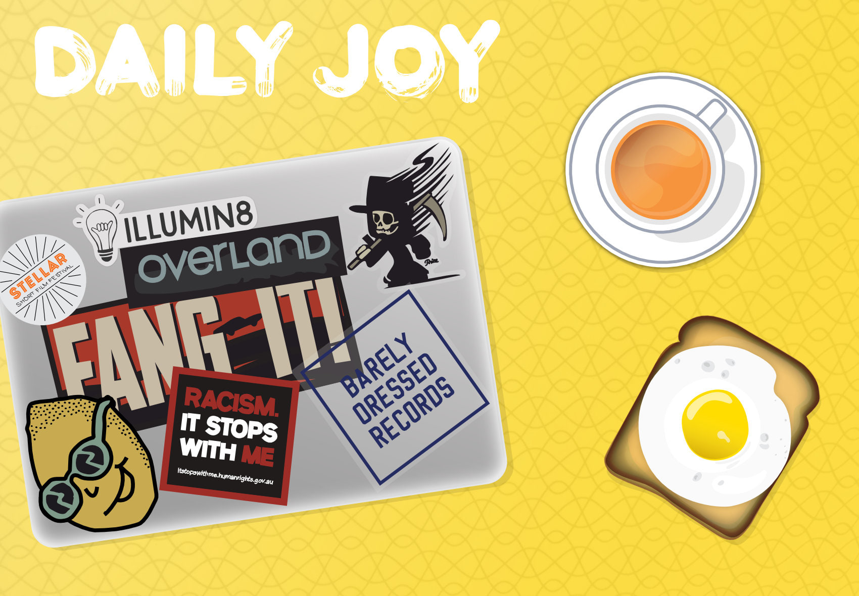Daily Joy contact page