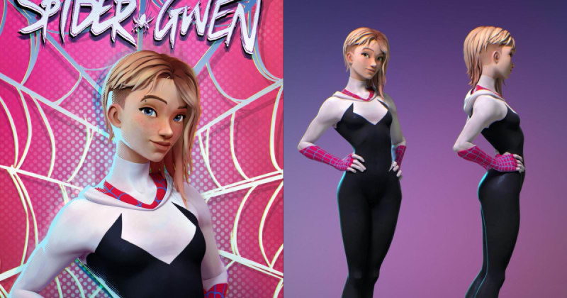 Gwen Stacy  Spider Gwen Ghost Spider - ZBrushCentral