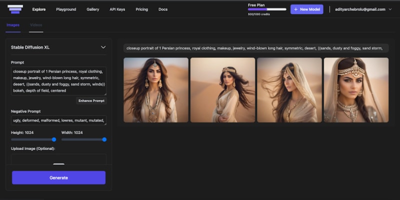 Flush AI - Rapidly run, chain together, and deploy AI art models | daily.dev