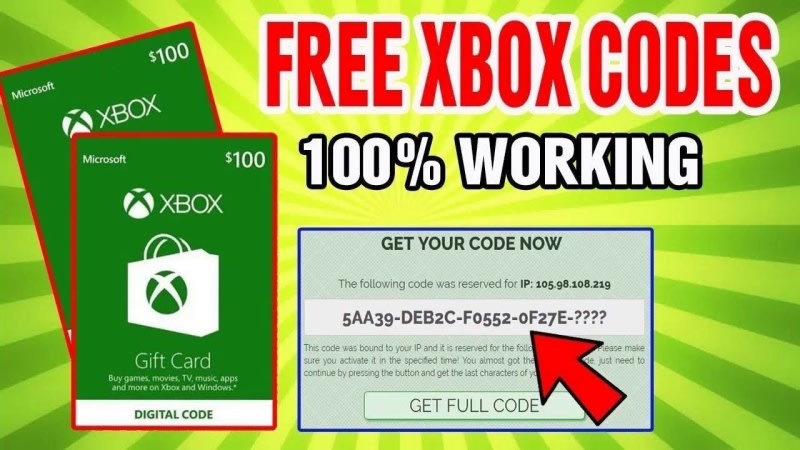 Xbox gift 2024 card redeem codes