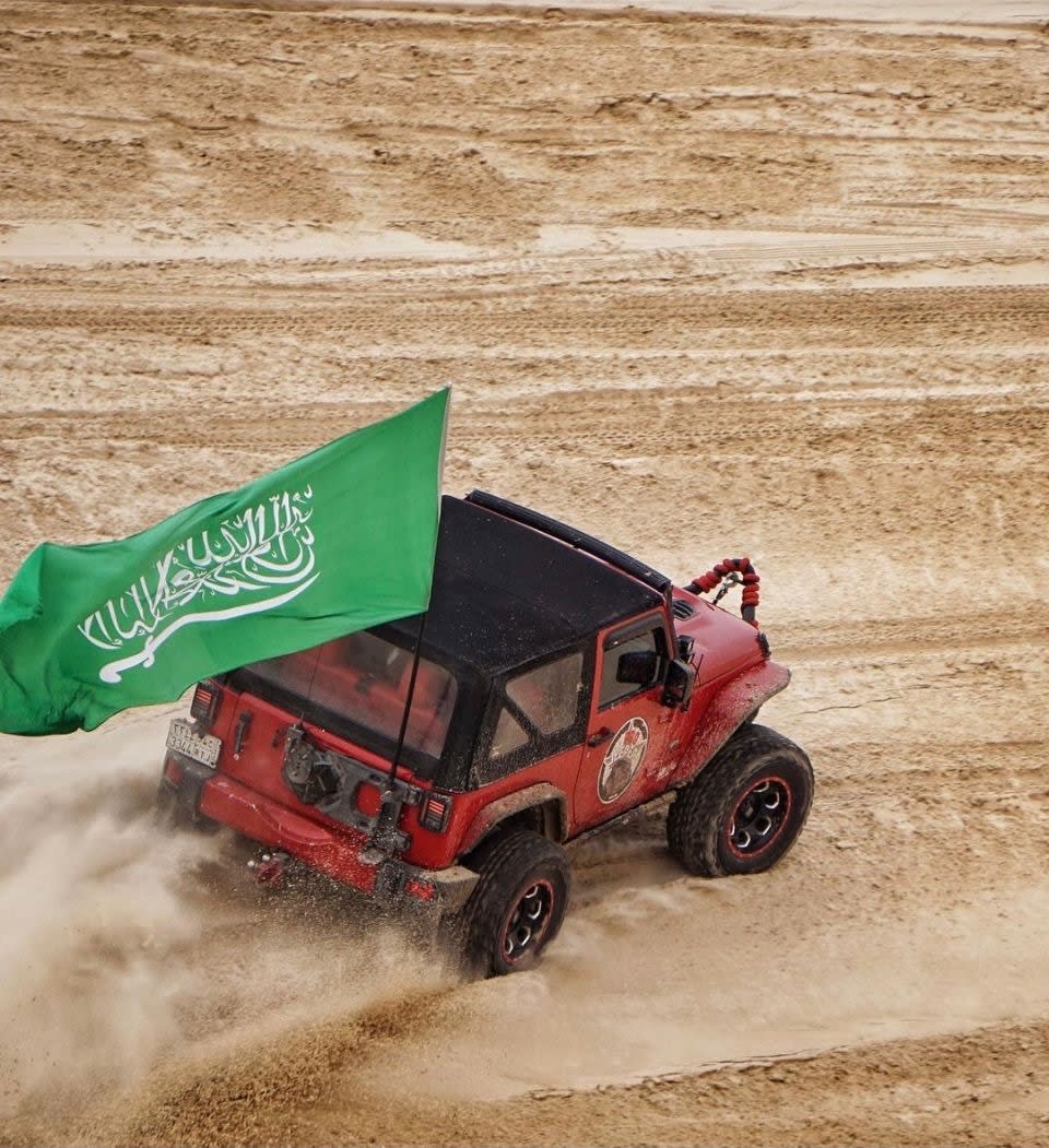 Dammam: Para una aventura de safari única al lago Al-Asfar en Al-Ahsa