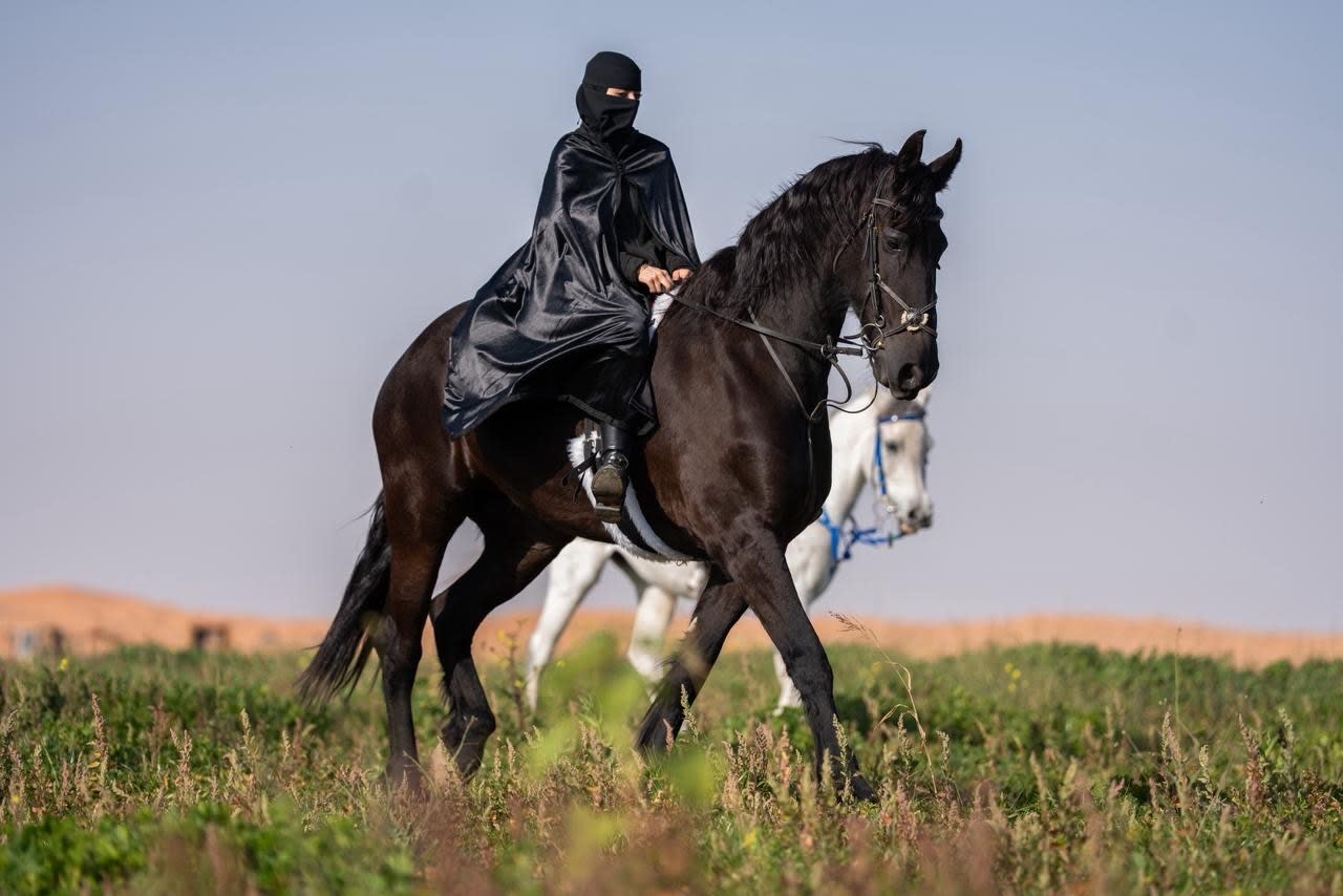 Horse riding experience amidst the nature of Hail