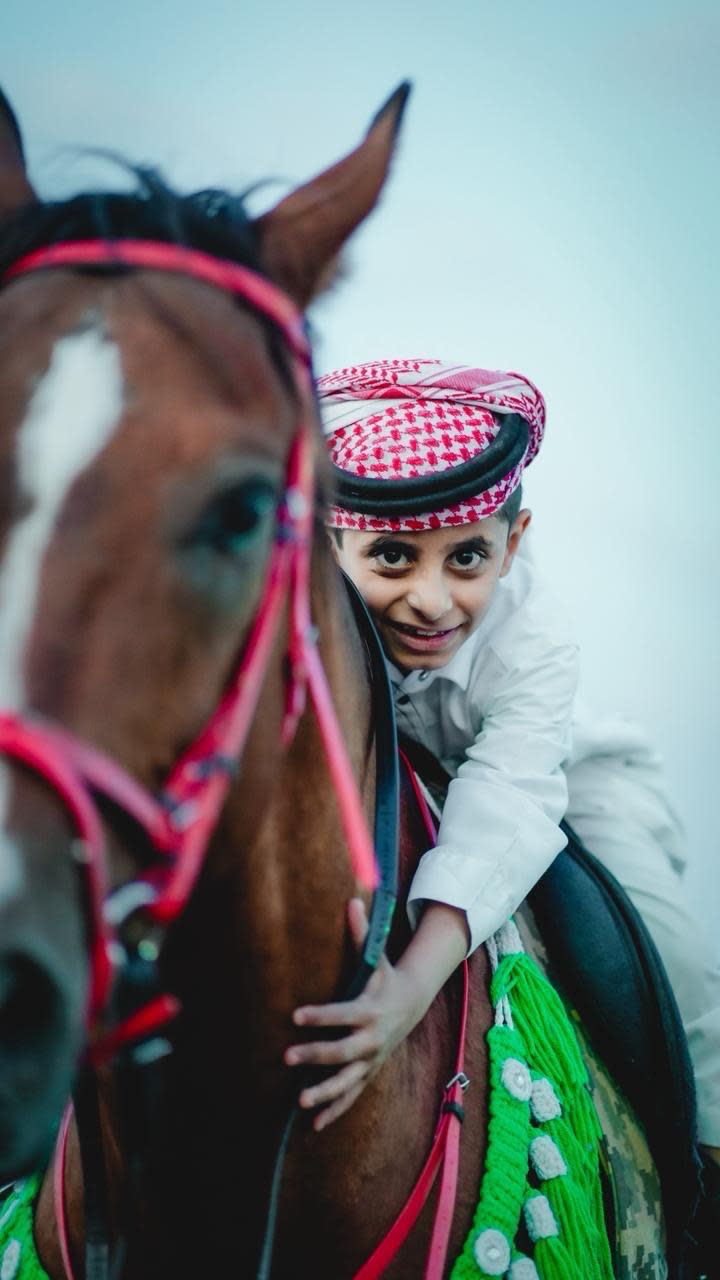 الباحة:تجربة ركوب الخيل في مركز فال العز للفروسية