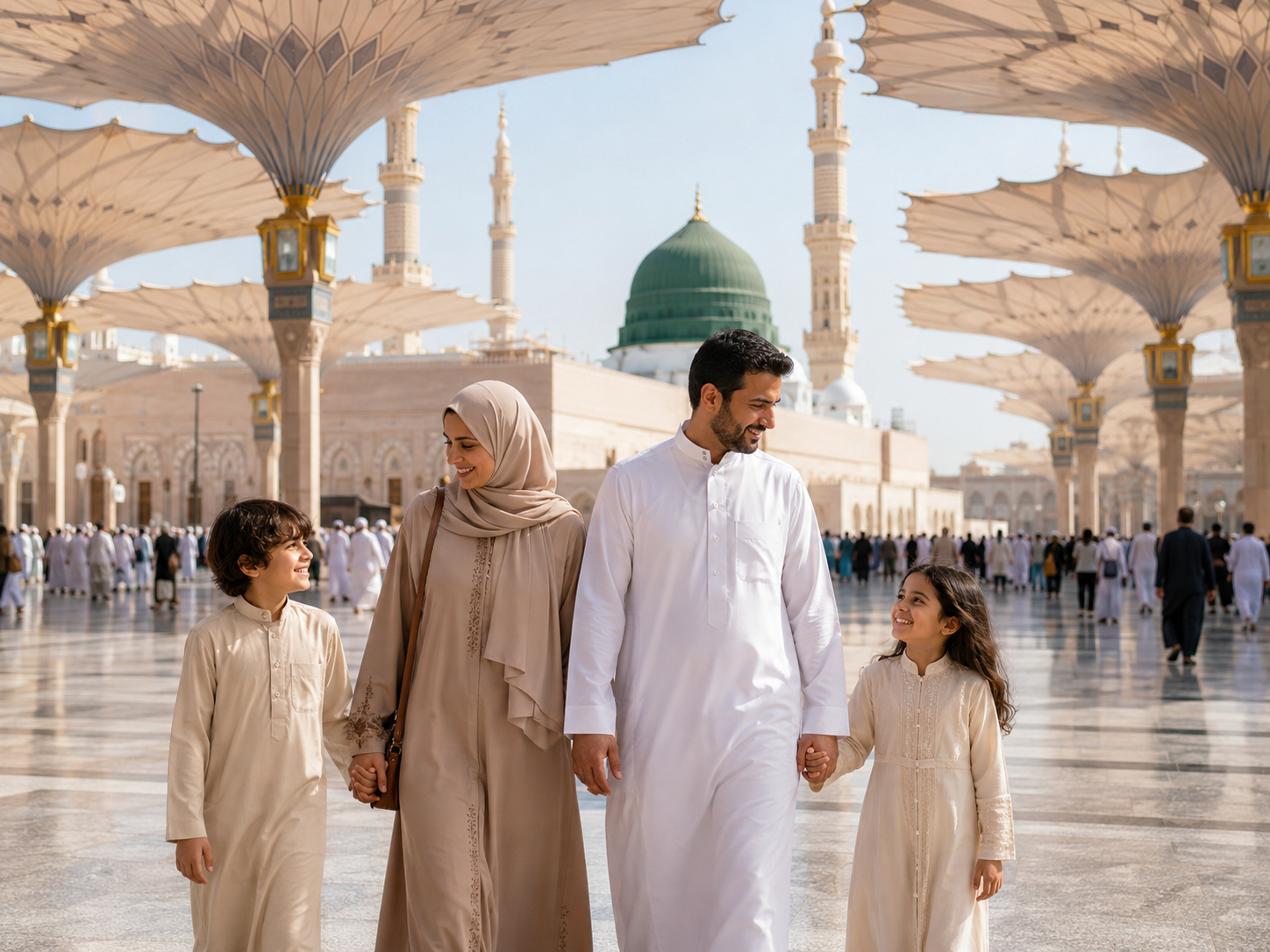 مكة وجدة والمدينة: باقة عائلية 8 أيام