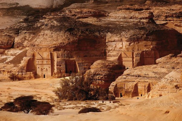 अल-उला: हेग्रा में शटल बस टूर, एक प्रतिष्ठित समूह यात्रा