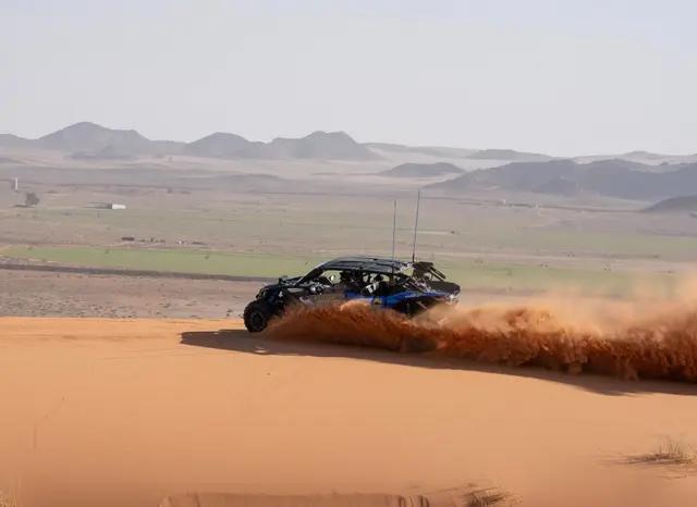 Hail: Buggy safari among the sand dunes with Arabian hospitality
