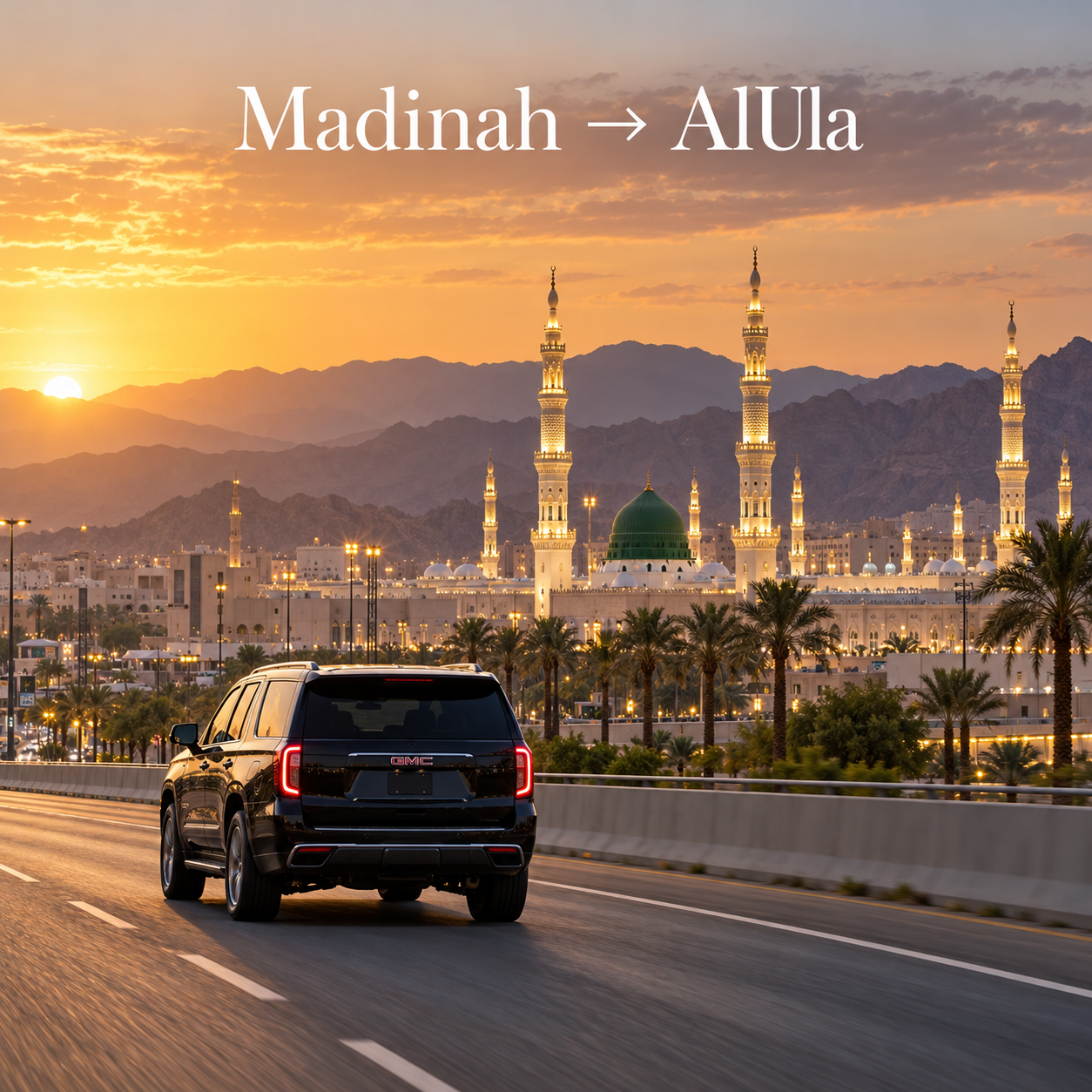 Transfer from Al Madinah to Al Ula