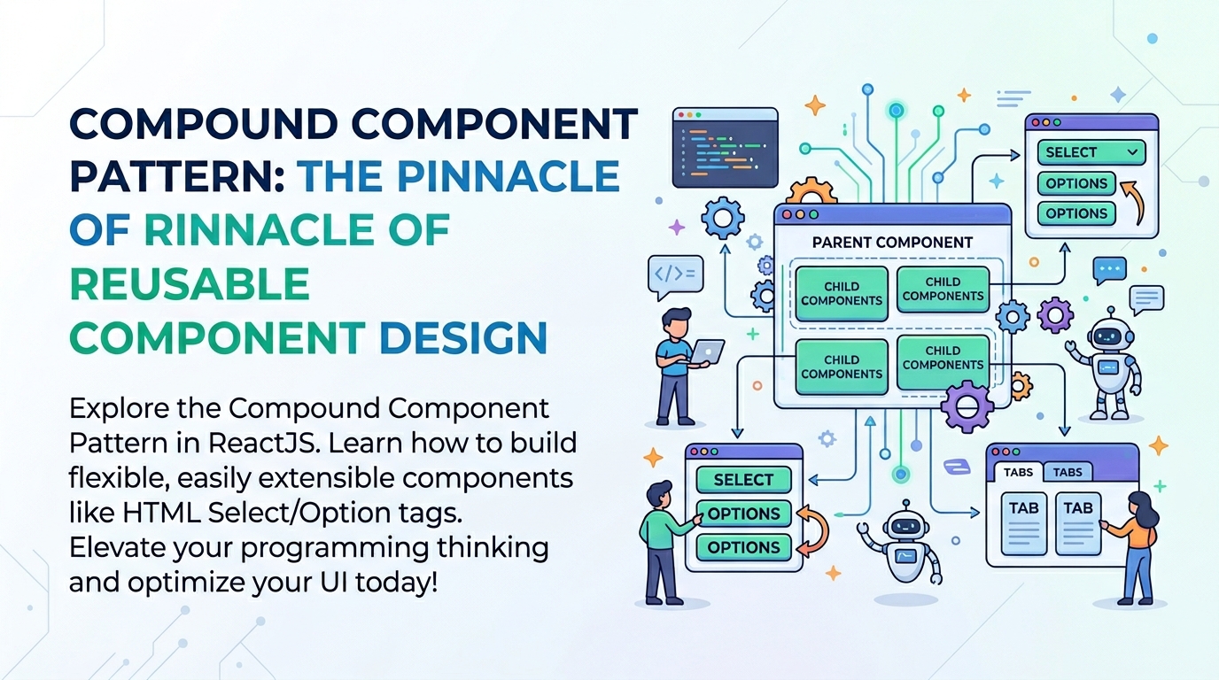 Compound Component Pattern: Đỉnh cao thiết kế Reusable Component
