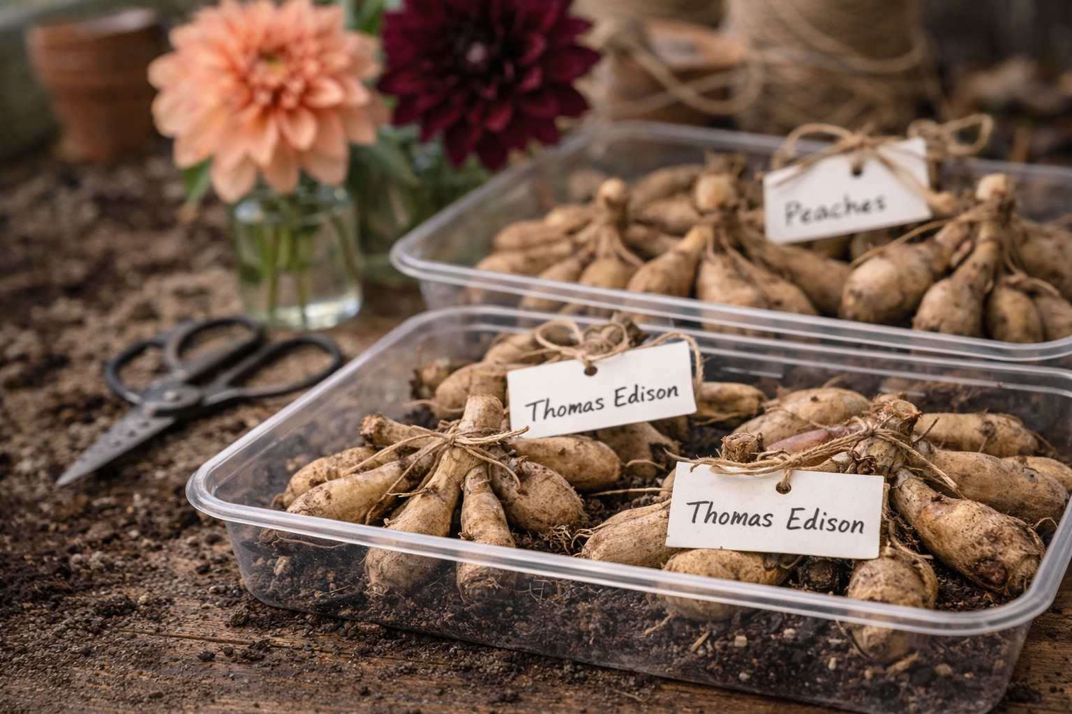 how to sell dahlia tubers illustration for What you can confidently sell as a hobby grower, supporting image 1