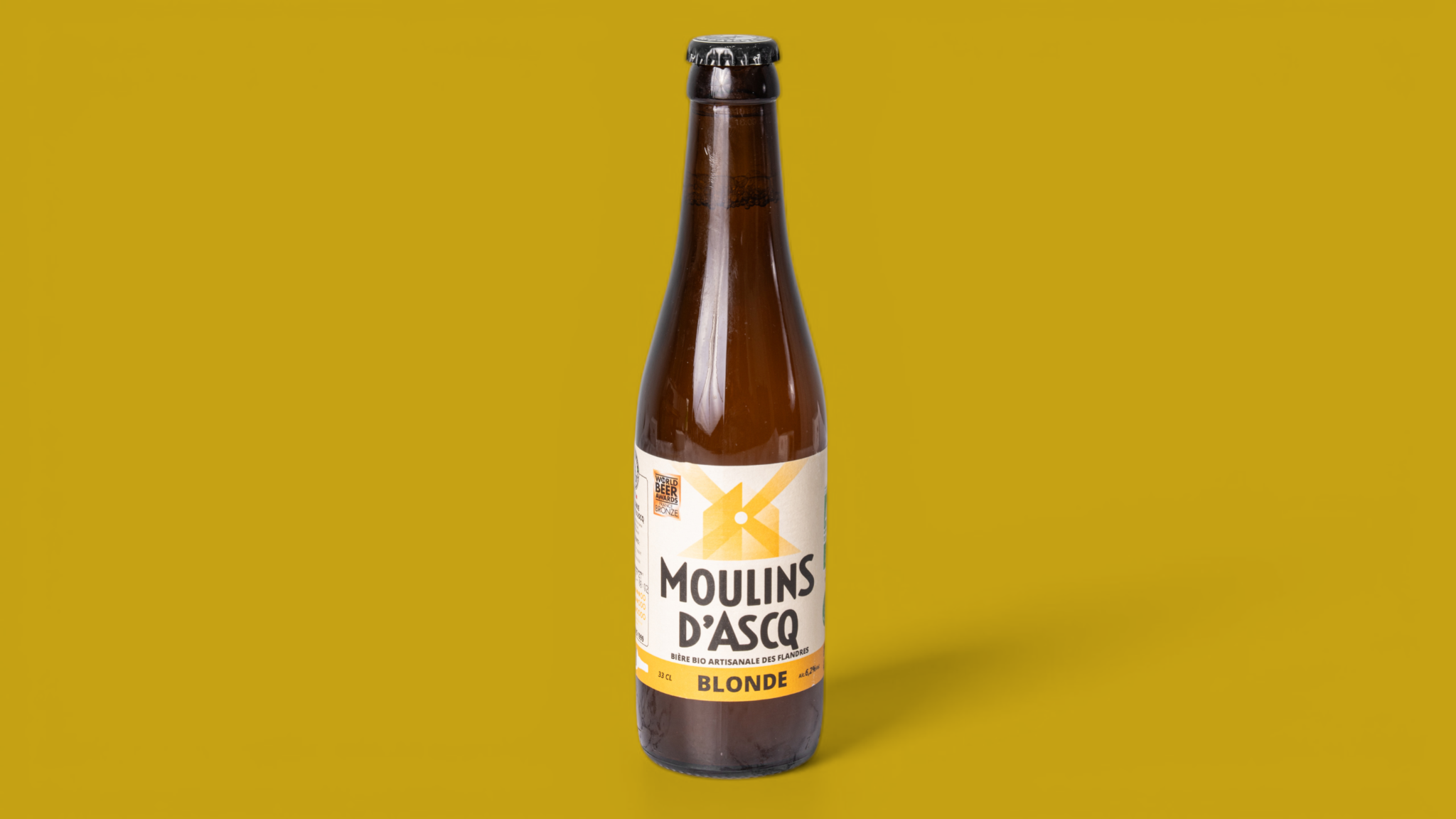 Bière blonde Moulins d'Ascq