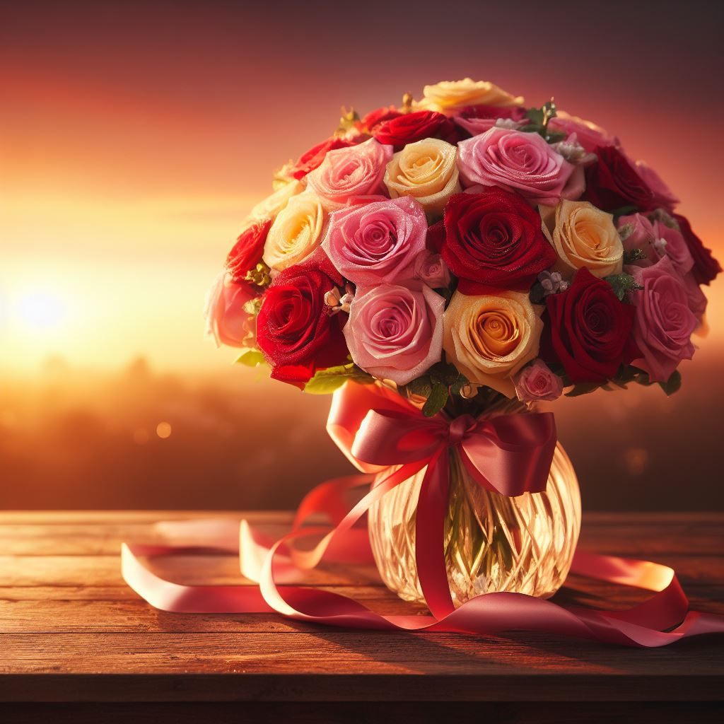 Ramo de rosas